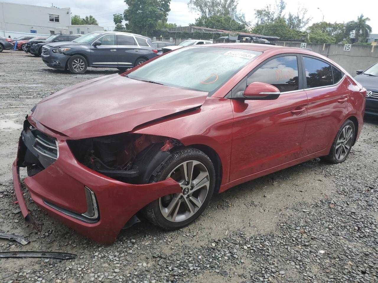 HYUNDAI ELANTRA 2018 5npd84lf6jh221690