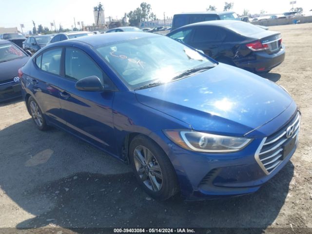 HYUNDAI ELANTRA 2018 5npd84lf6jh226954