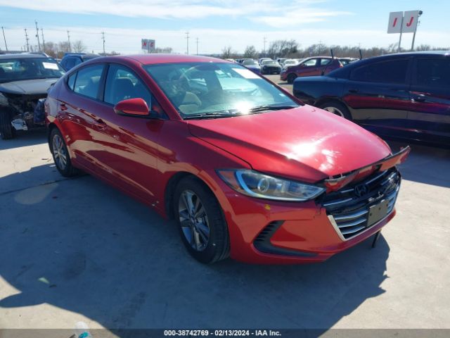 HYUNDAI ELANTRA 2018 5npd84lf6jh233063