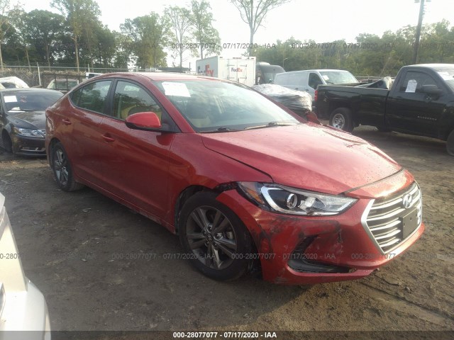 HYUNDAI ELANTRA 2018 5npd84lf6jh237582