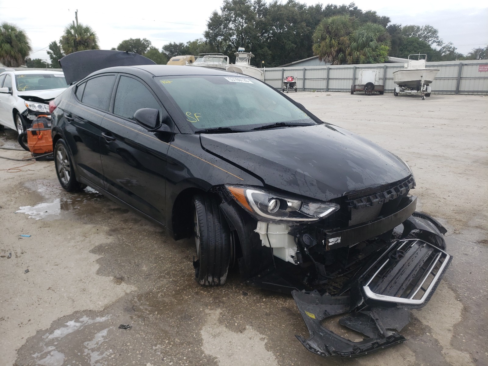 HYUNDAI ELANTRA SE 2018 5npd84lf6jh238215