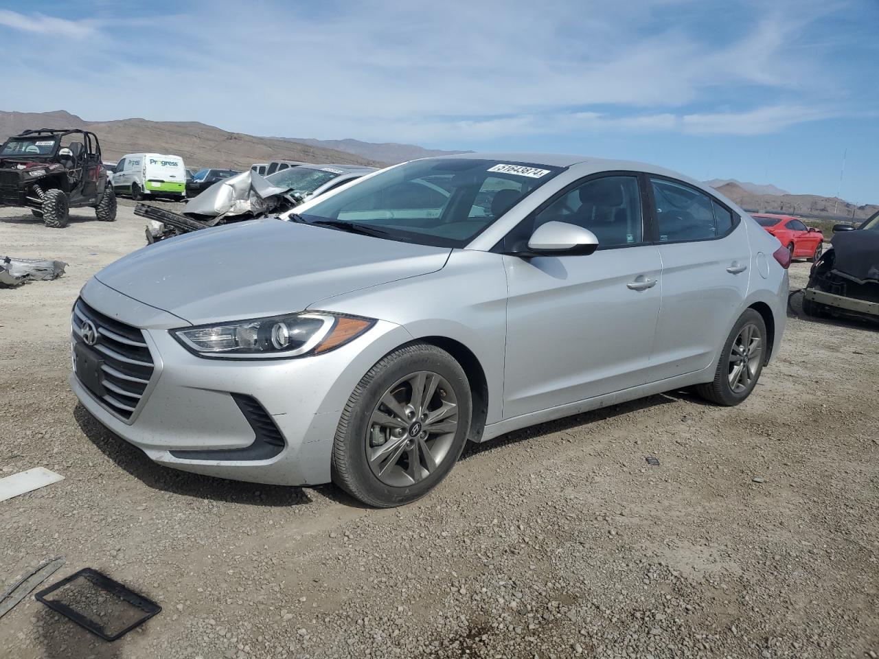 HYUNDAI ELANTRA 2018 5npd84lf6jh239266