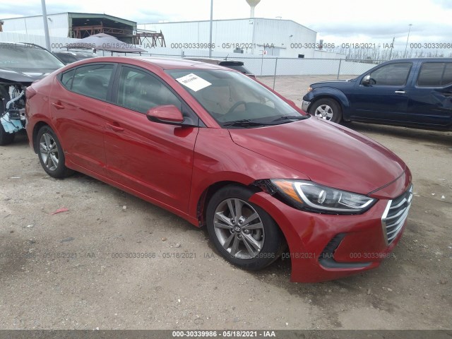 HYUNDAI ELANTRA 2018 5npd84lf6jh245519