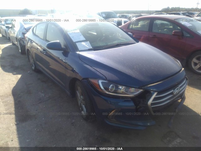 HYUNDAI ELANTRA 2018 5npd84lf6jh248176