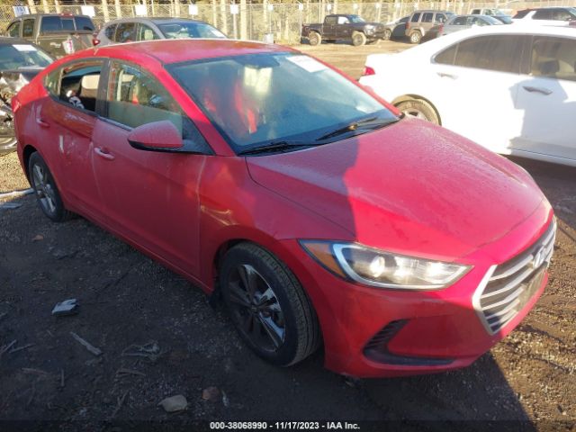 HYUNDAI ELANTRA 2018 5npd84lf6jh249327