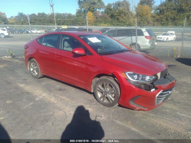 HYUNDAI ELANTRA 2018 5npd84lf6jh252325