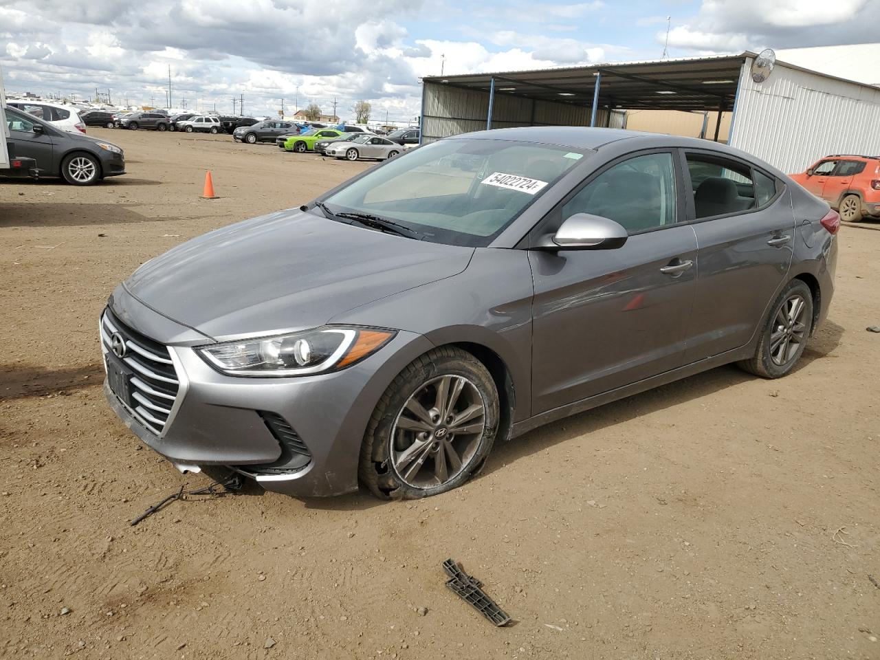 HYUNDAI ELANTRA 2018 5npd84lf6jh288466