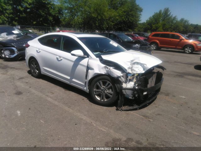 HYUNDAI ELANTRA 2018 5npd84lf6jh306321