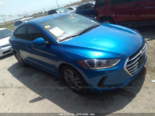 HYUNDAI ELANTRA 2018 5npd84lf6jh358483