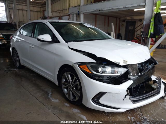 HYUNDAI ELANTRA 2018 5npd84lf6jh378586