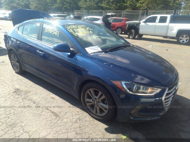 HYUNDAI ELANTRA 2018 5npd84lf6jh384226