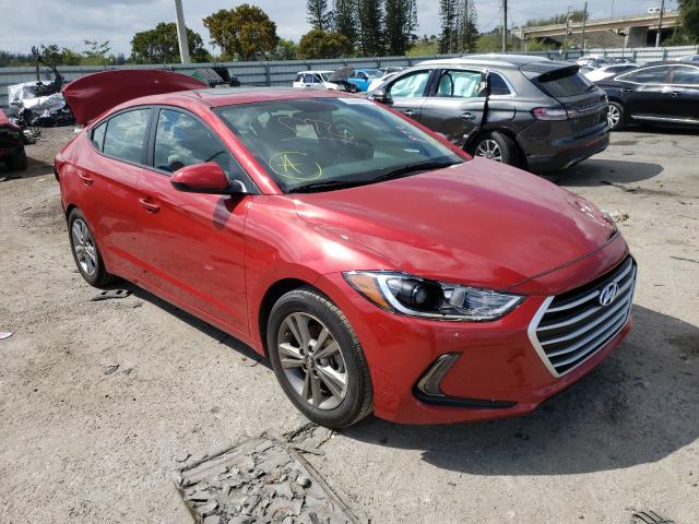 HYUNDAI ELANTRA SE 2018 5npd84lf6jh385876