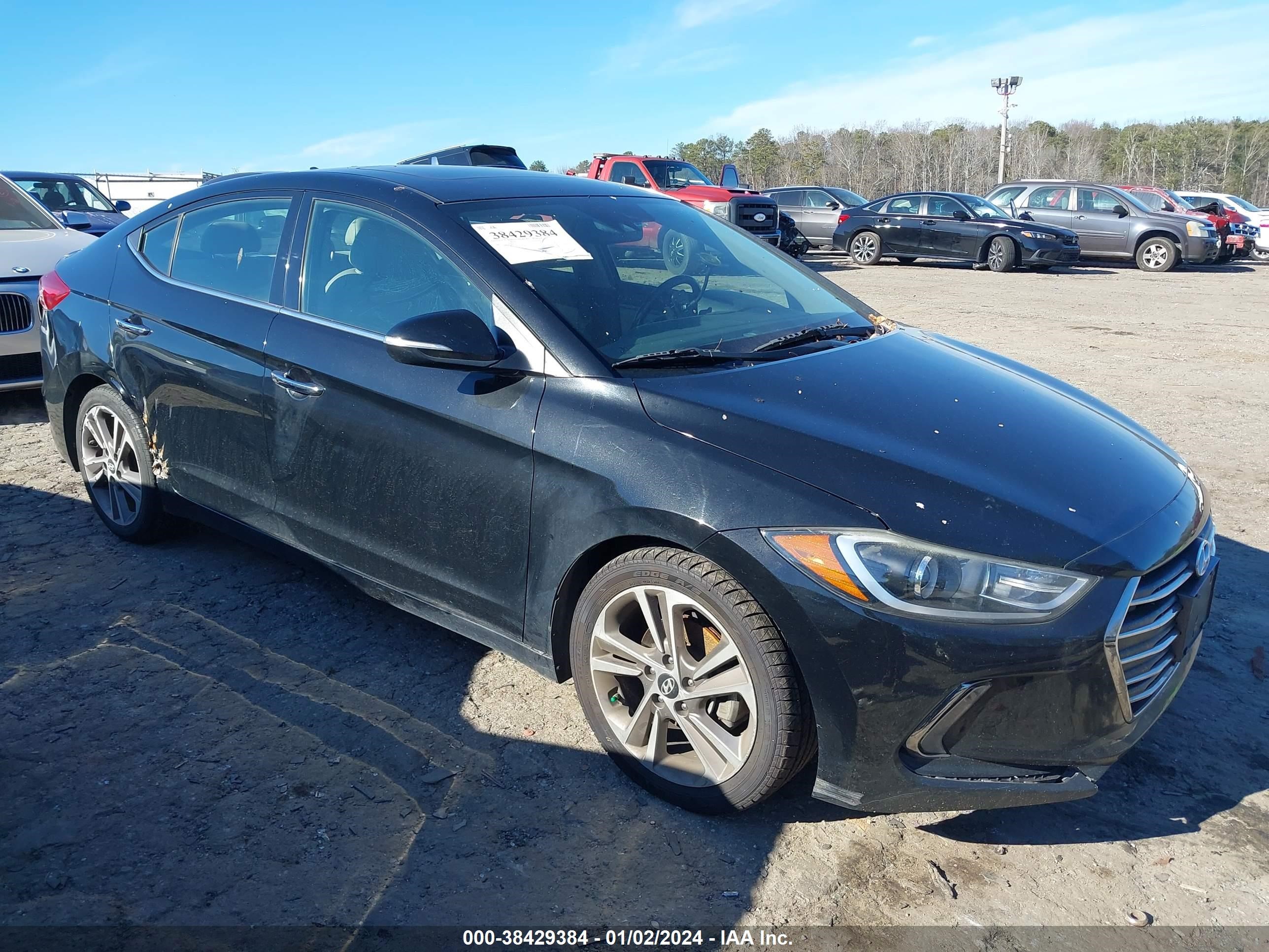 HYUNDAI ELANTRA 2017 5npd84lf7hh012016