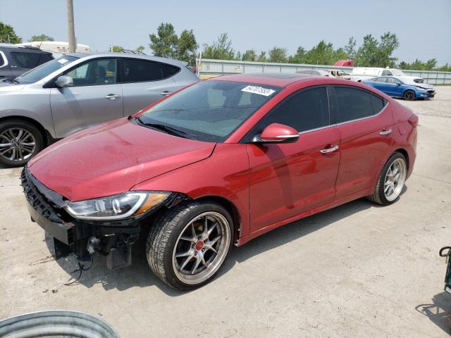 HYUNDAI ELANTRA SE 2017 5npd84lf7hh036560