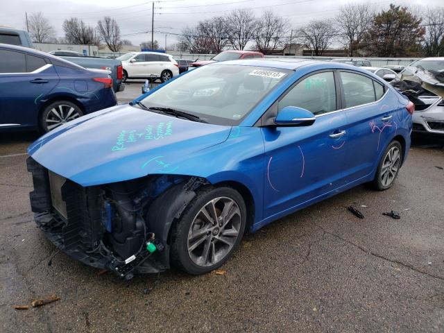 HYUNDAI ELANTRA SE 2017 5npd84lf7hh045405