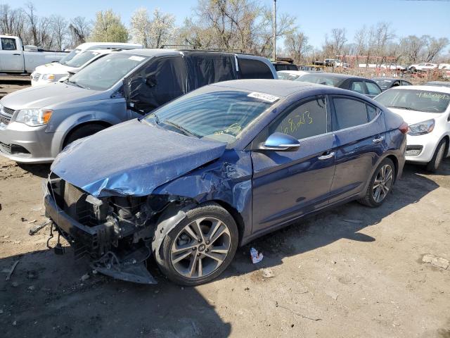 HYUNDAI ELANTRA SE 2017 5npd84lf7hh047381