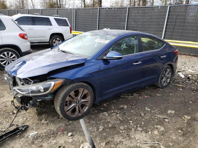 HYUNDAI ELANTRA SE 2017 5npd84lf7hh054654