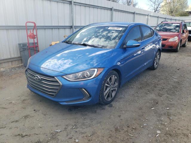 HYUNDAI ELANTRA SE 2017 5npd84lf7hh055996