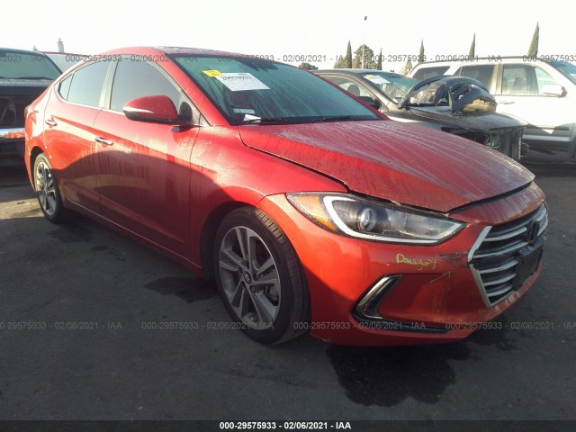 HYUNDAI ELANTRA 2017 5npd84lf7hh063760