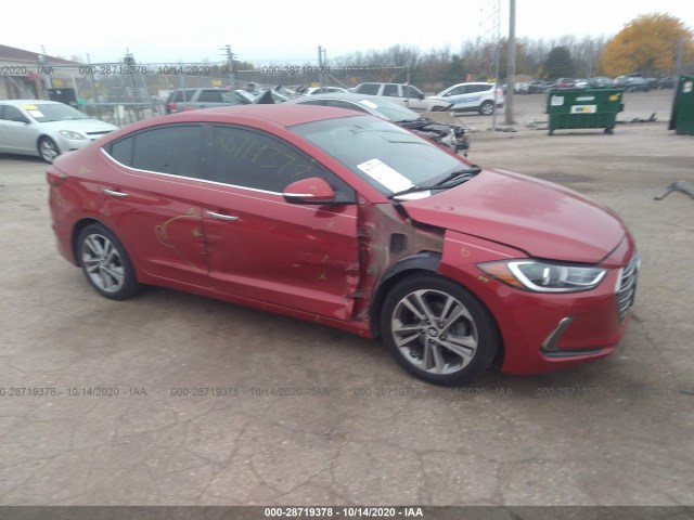 HYUNDAI ELANTRA 2017 5npd84lf7hh074869