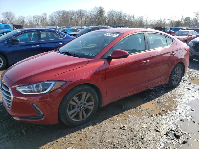 HYUNDAI ELANTRA SE 2017 5npd84lf7hh116442