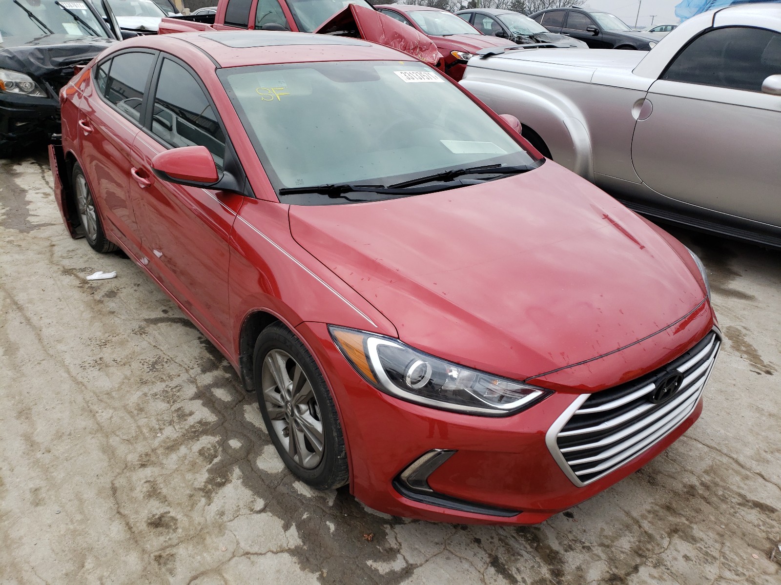 HYUNDAI ELANTRA SE 2017 5npd84lf7hh188807