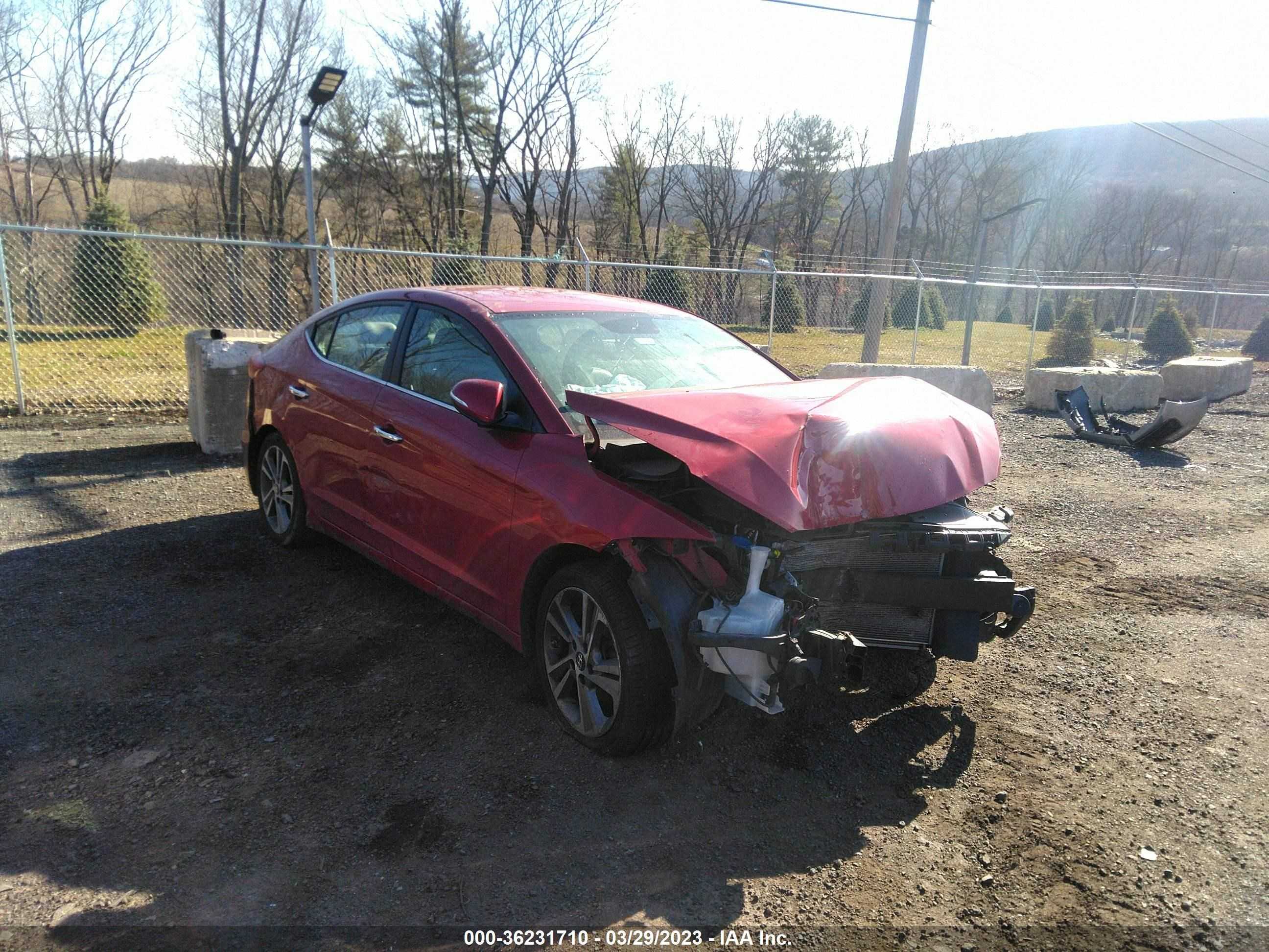 HYUNDAI ELANTRA 2017 5npd84lf7hh199192