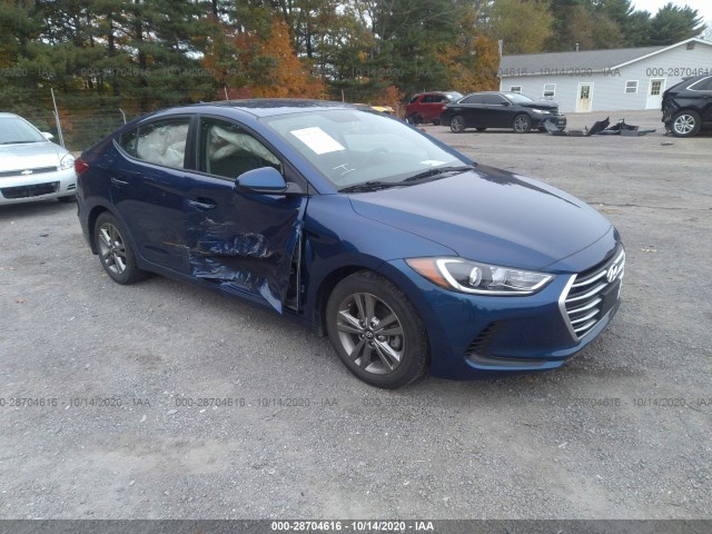 HYUNDAI ELANTRA 2018 5npd84lf7jh218314