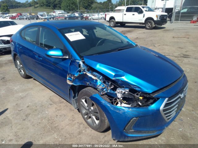 HYUNDAI ELANTRA 2018 5npd84lf7jh220483