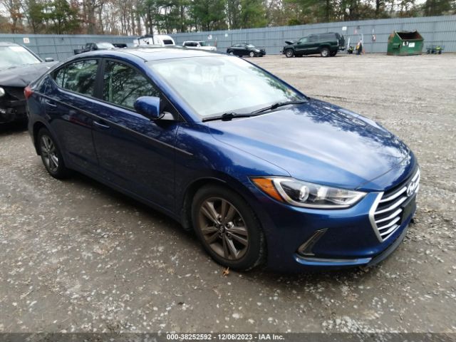 HYUNDAI ELANTRA 2018 5npd84lf7jh225327