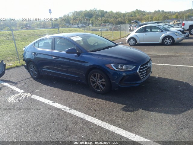 HYUNDAI ELANTRA 2018 5npd84lf7jh230589