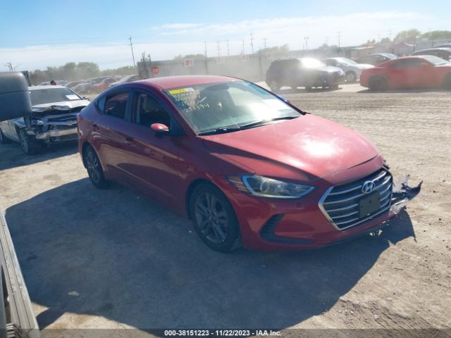 HYUNDAI ELANTRA 2018 5npd84lf7jh233394