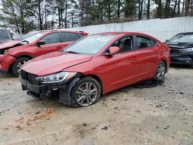 HYUNDAI ELANTRA SE 2018 5npd84lf7jh244198