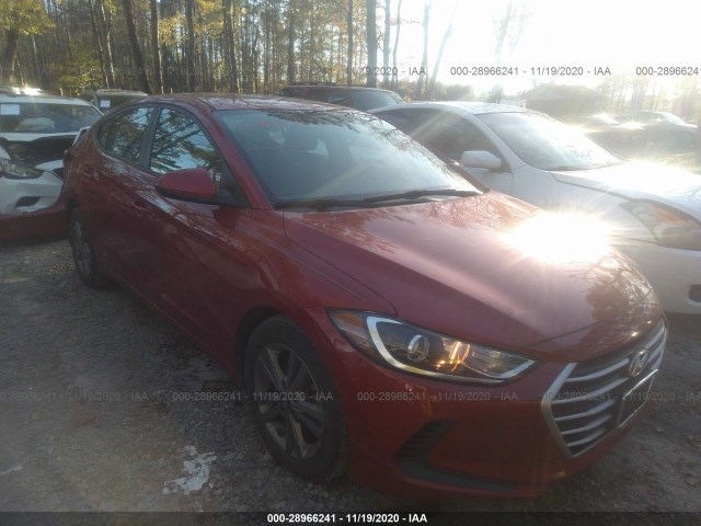 HYUNDAI ELANTRA 2018 5npd84lf7jh251961