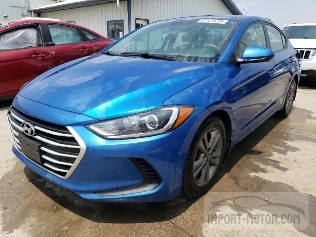 HYUNDAI ELANTRA 2018 5npd84lf7jh255220