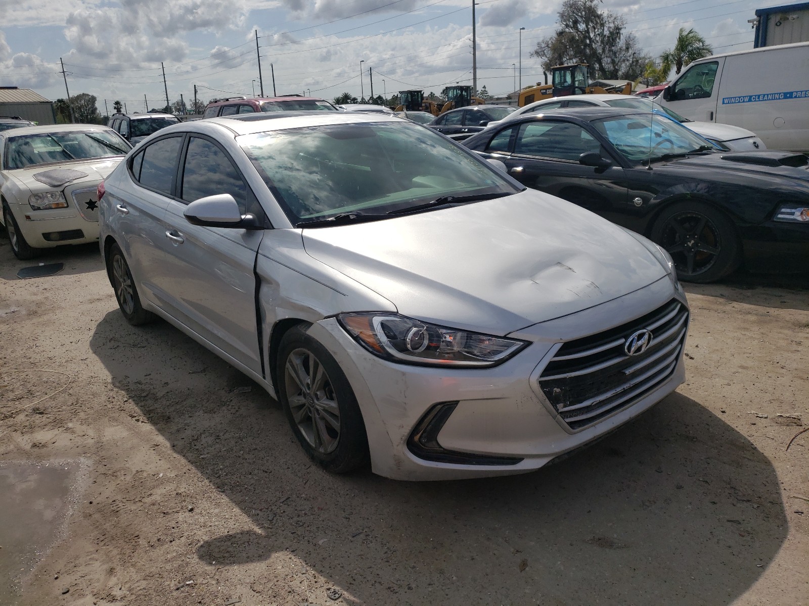 HYUNDAI ELANTRA SE 2018 5npd84lf7jh264452