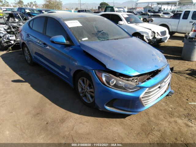 HYUNDAI ELANTRA 2018 5npd84lf7jh289786