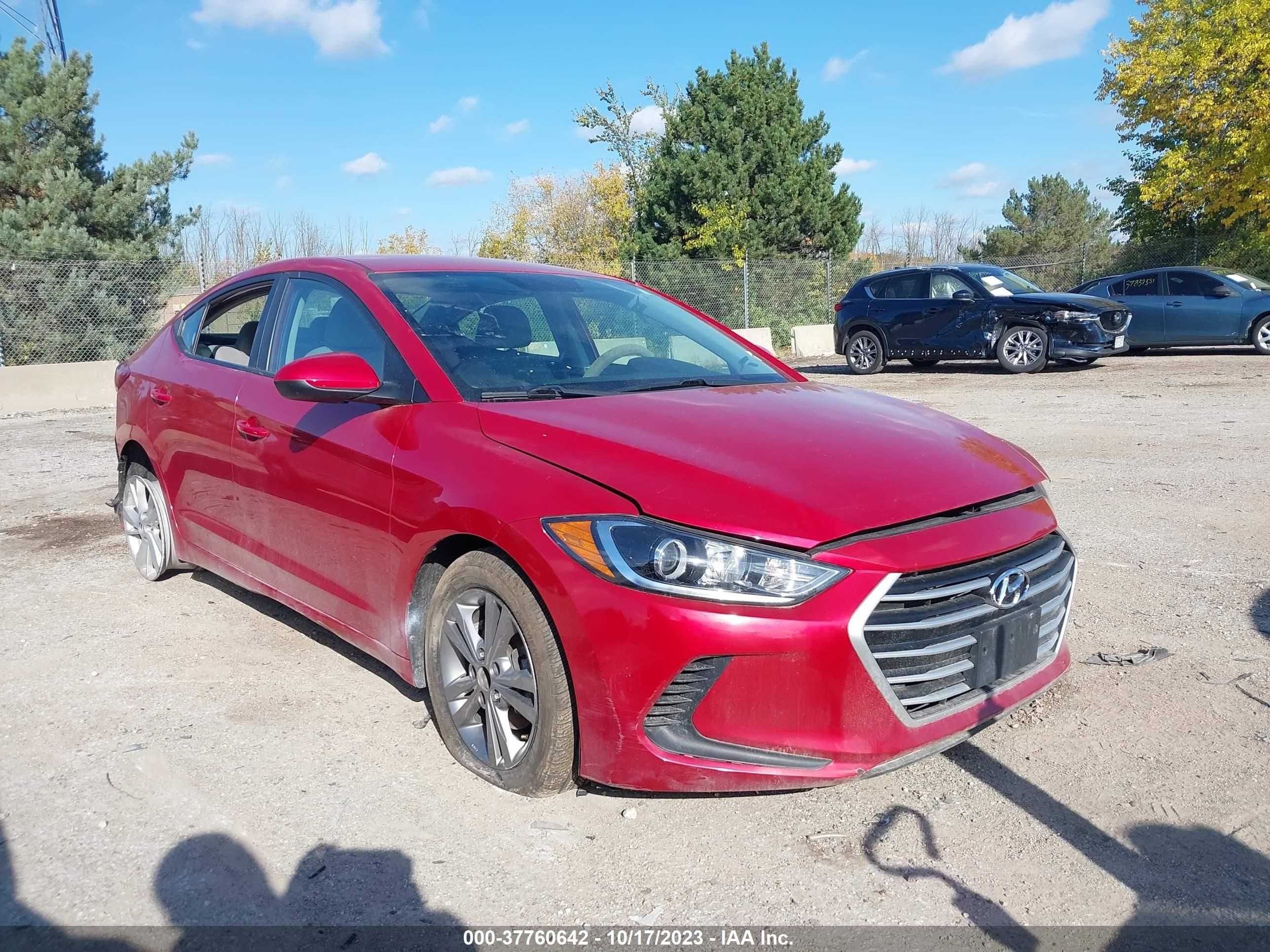 HYUNDAI ELANTRA 2018 5npd84lf7jh305680