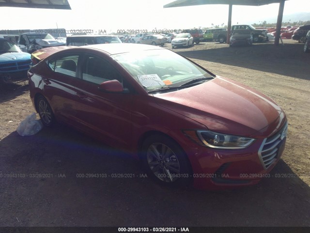 HYUNDAI ELANTRA 2018 5npd84lf7jh305890