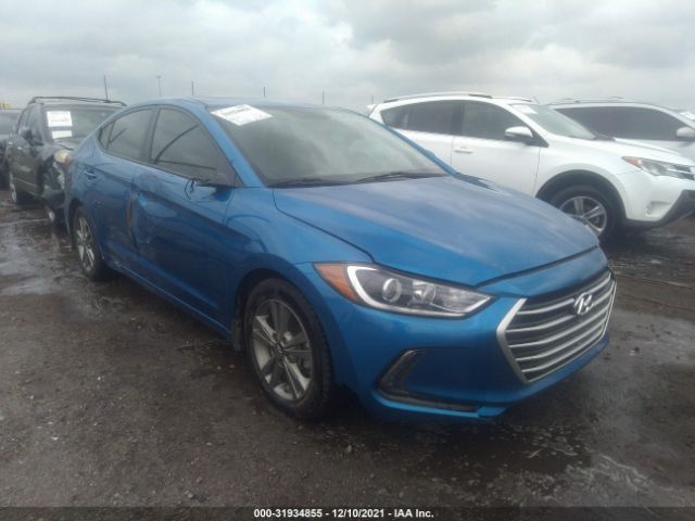 HYUNDAI ELANTRA 2018 5npd84lf7jh314377