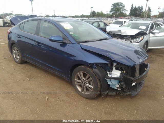 HYUNDAI ELANTRA 2018 5npd84lf7jh318171