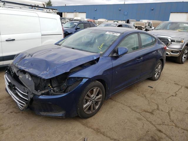 HYUNDAI ELANTRA SE 2018 5npd84lf7jh318784