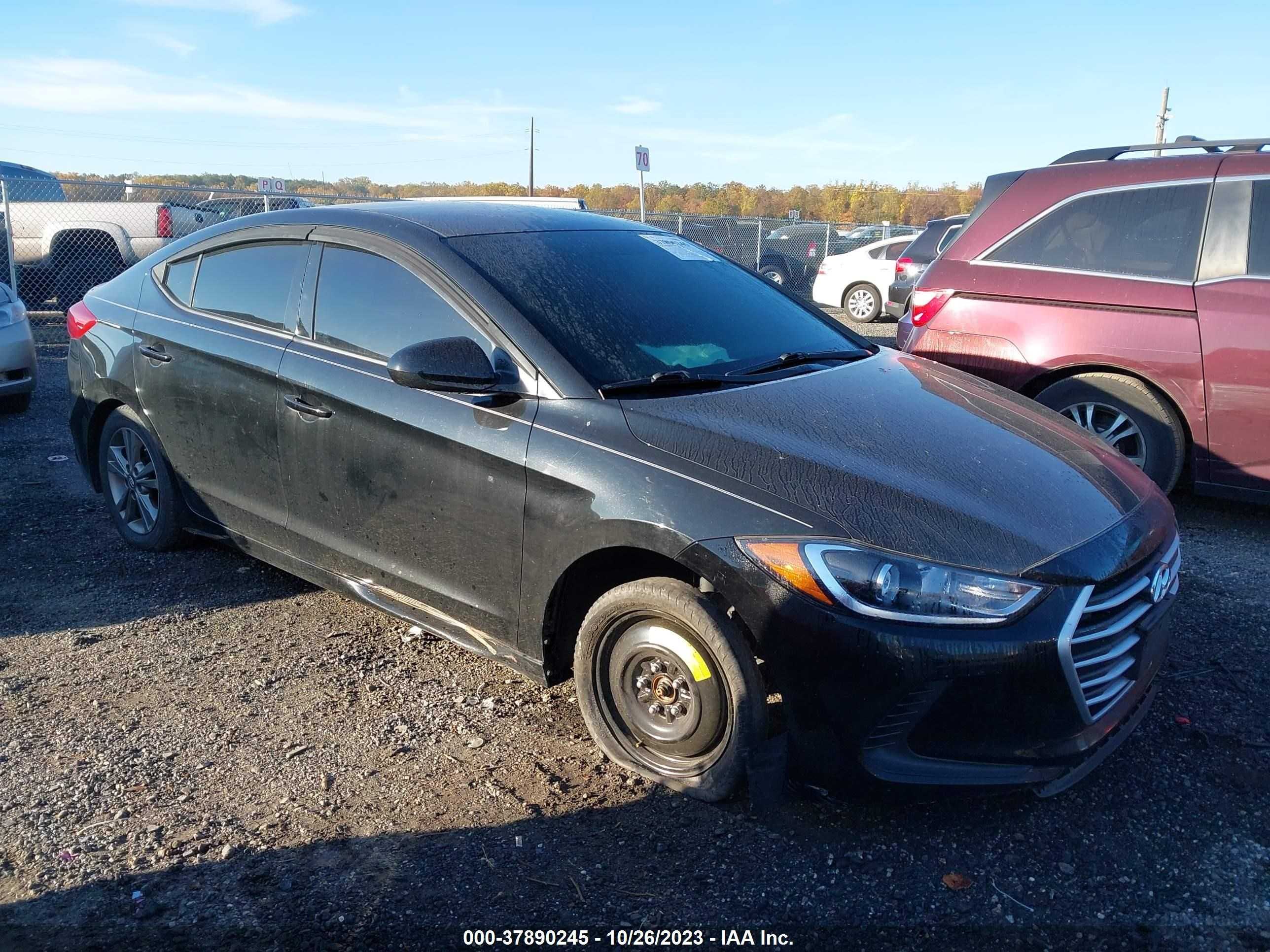 HYUNDAI ELANTRA 2018 5npd84lf7jh323161