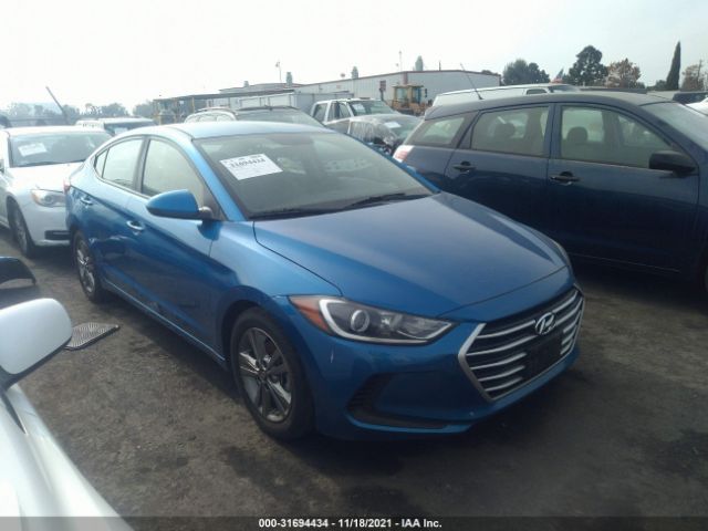 HYUNDAI ELANTRA 2018 5npd84lf7jh331681