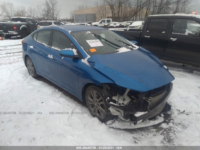 HYUNDAI ELANTRA 2018 5npd84lf7jh339277