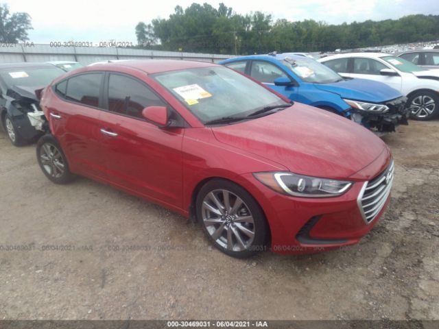 HYUNDAI ELANTRA 2018 5npd84lf7jh344155