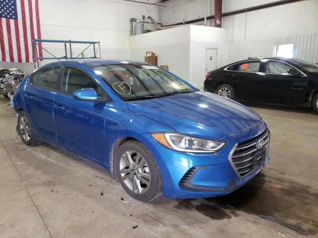 HYUNDAI ELANTRA SE 2018 5npd84lf7jh351574