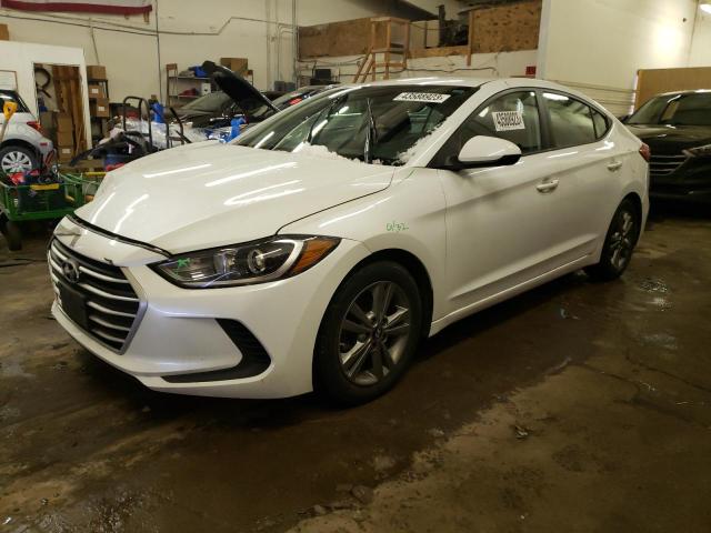 HYUNDAI ELANTRA SE 2018 5npd84lf7jh352448