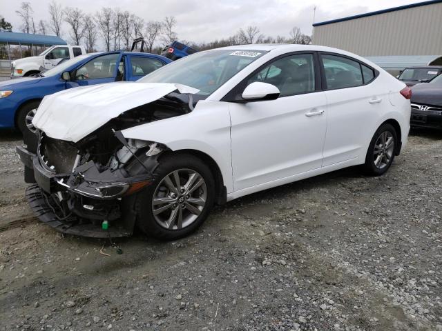 HYUNDAI ELANTRA SE 2018 5npd84lf7jh372215