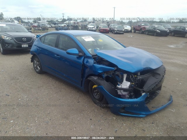 HYUNDAI ELANTRA 2018 5npd84lf7jh383456